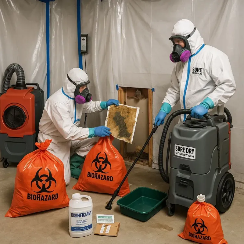 Contaminated Water Handling Protocols process in Wink, TX