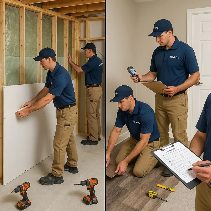 Repairs and Reconstruction process in Wink, TX